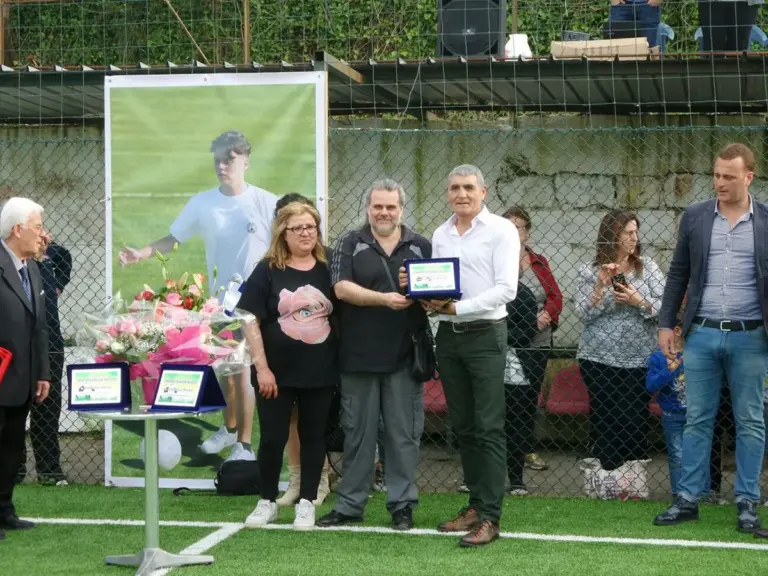 Premiazione del II Trofeo Davide Nuzzo
